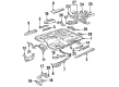 Diagram for Audi 90 Quattro Floor Pan - 8A0-803-205-A