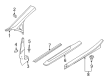 Diagram for 2014 Audi R8 Pillar Panels - 420-867-233-A-NU3