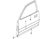 Diagram for 1992 Audi V8 Quattro Door Moldings - 441-853-953-A-3FZ