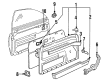 Diagram for 1998 Audi Cabriolet Door Armrest - 895-867-171-8RZ
