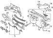 Diagram for 2009 Audi Q7 Dash Panels - 4L0-803-147-A