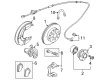 Diagram for 2004 Audi S4 Brake Dust Shield - 8E0-615-612-N