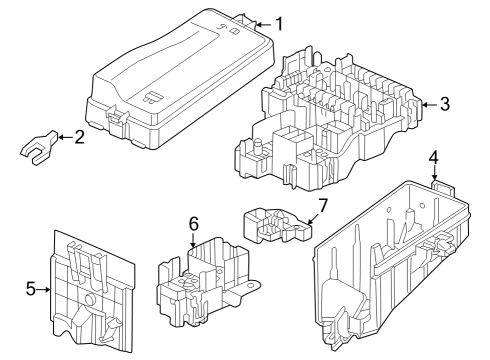 Audi 5QS-937-125 E BOX 5QS-937-125 Audi E BOX