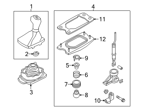8W0-711-151 Audi Shift Link