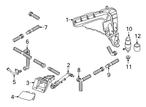 Audi 4M8-955-101-A Cylinder 4M8-955-101-A Audi Cylinder