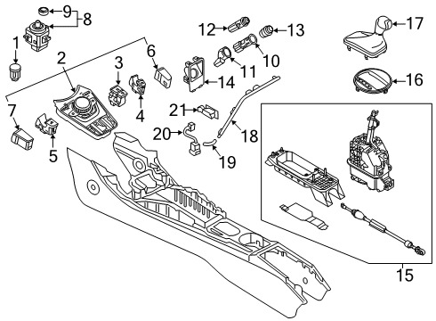 8S0-919-614-L Audi Control Unit