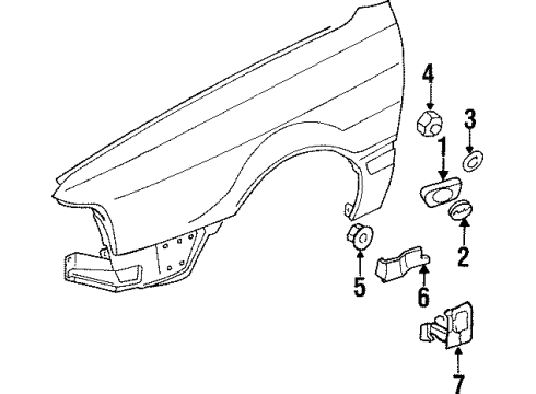 Audi 895-853-621-A-01C Nameplate Audi 895-853-621-A-01C Nameplate