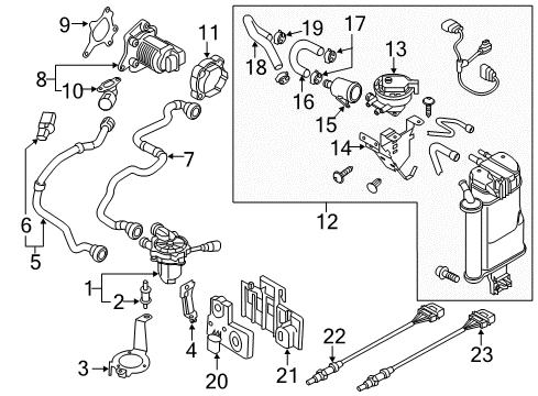 Audi 5Q0-131-128-P Hose Audi 5Q0-131-128-P Hose