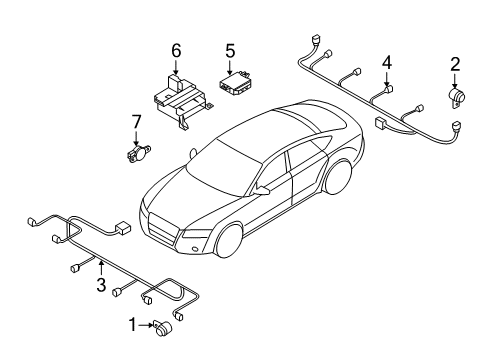 Audi 4H0-907-428 Control Module Audi 4H0-907-428 Control Module