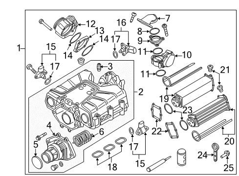 Audi 059-129-711-FA Manifold Audi 059-129-711-FA Manifold