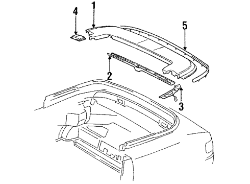 Audi 8G0-868-581-C-8RZ End Cap 8G0-868-581-C-8RZ Audi End Cap