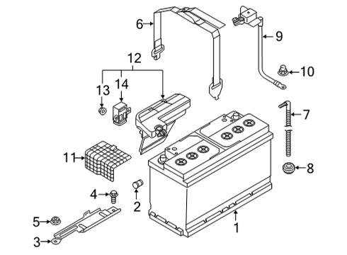 Audi 4K0-915-459-M Fuse Unit 4K0-915-459-M Audi Fuse Unit