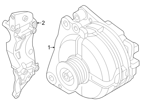 Audi 07K-903-028 ALTERNATOR 07K-903-028 Audi ALTERNATOR