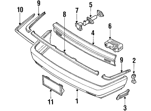 Audi 447-807-105-C-GRU Outer Cover Audi 447-807-105-C-GRU Outer Cover