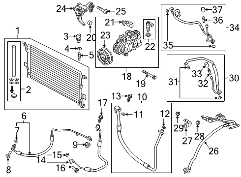 Audi 06L-903-143-T Bracket 06L-903-143-T Audi Bracket