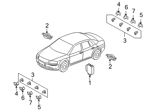 Audi 4E0-910-441 Control Module 4E0-910-441 Audi Control Module