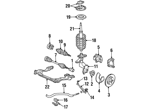 Audi 437-407-271-Q Drive Shaft Assembly