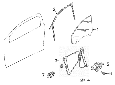 Audi 8W0-837-431-E Channel 8W0-837-431-E Audi Channel