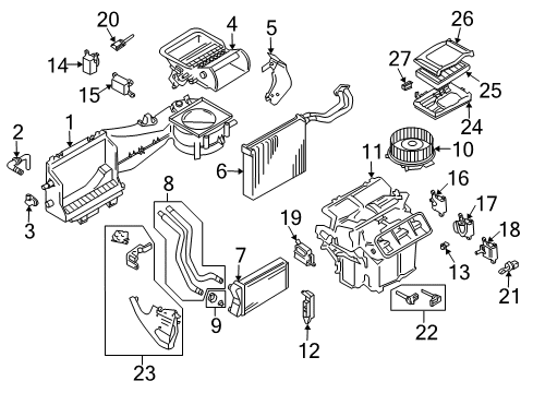 Audi 8E0-898-001 Connector Kit 8E0-898-001 Audi Connector Kit
