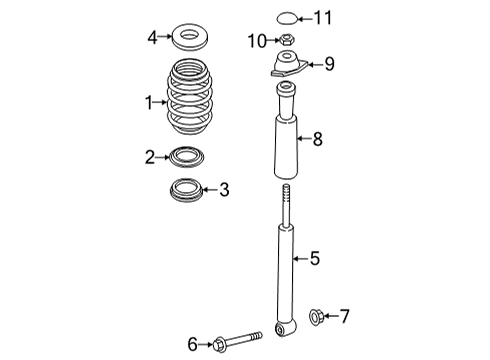 Audi 5WA-513-029-EA Shock Abs Audi 5WA-513-029-EA Shock Abs