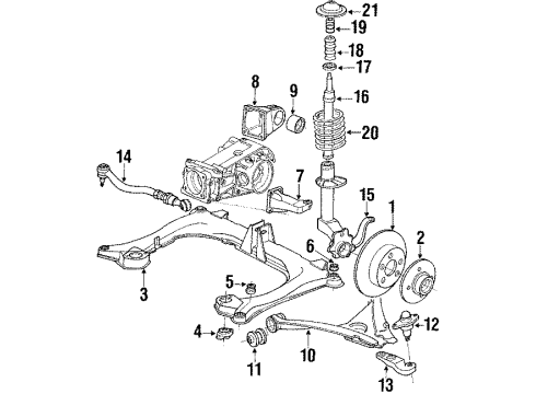 Audi 895-505-389 Stabilizer Bar Link Audi 895-505-389 Stabilizer Bar Link