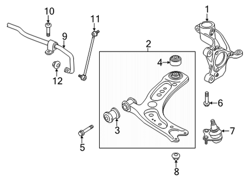 Audi 5WA-413-031-DD Shock Abs 5WA-413-031-DD Audi Shock Abs