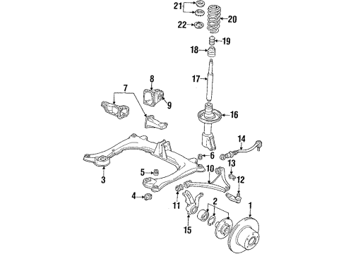 Audi 893-505-147-B Control Arm Audi 893-505-147-B Control Arm