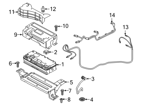 Audi 4M6-971-227-S Harness 4M6-971-227-S Audi Harness