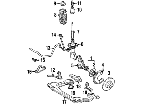Audi 855-407-469 Stabilizer Bar Link