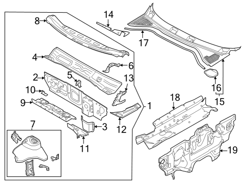 Audi 8Y1-803-147-A PANEL 8Y1-803-147-A Audi PANEL