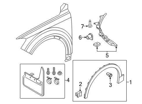 4M8-853-888-D Audi Spoiler