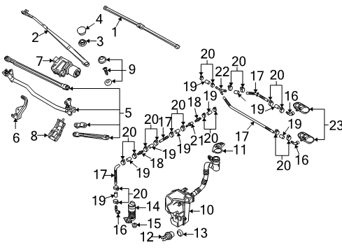 Audi 8P0-955-101 Cylinder 8P0-955-101 Audi Cylinder