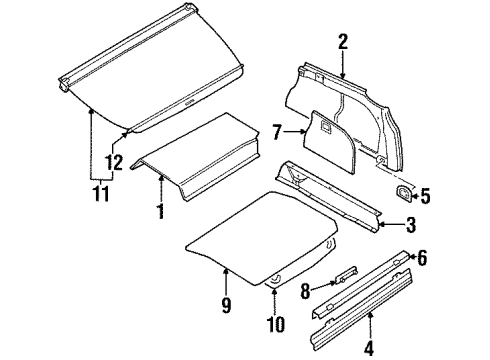 4A5-863-546-B Audi Spare Cover