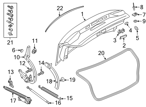4K5-827-665-B Audi SPRING