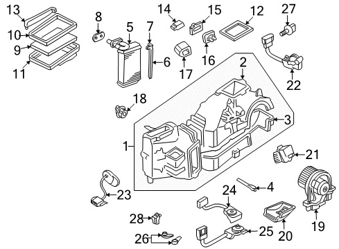 Audi 1H0-820-193-A Drier Audi 1H0-820-193-A Drier