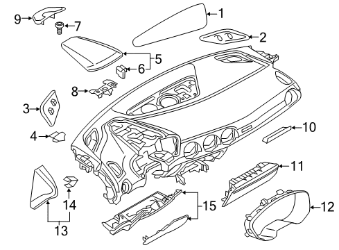 Audi 8S0-857-056-A Reinforce Audi 8S0-857-056-A Reinforce