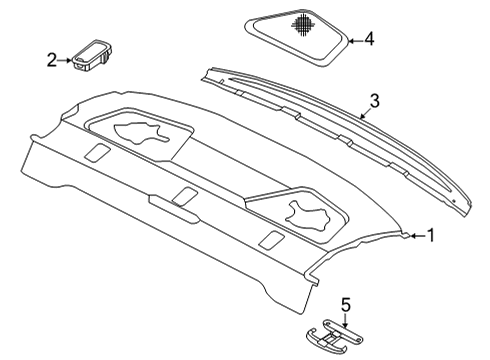 Audi 8Y5-035-405-A-4PK GRILLE Audi 8Y5-035-405-A-4PK GRILLE