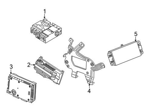 Audi 4M2-035-092-S CTRL UNIT Audi 4M2-035-092-S CTRL UNIT