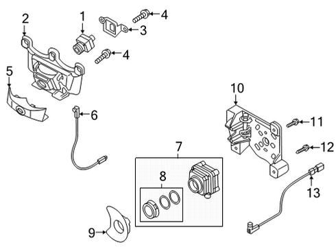 Audi 4K5-971-095-A Wire Harness 4K5-971-095-A Audi Wire Harness