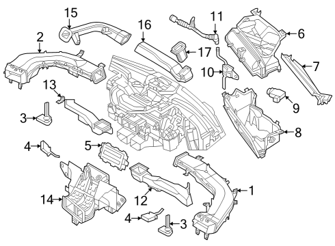 Audi 9J1-820-638-D Hose