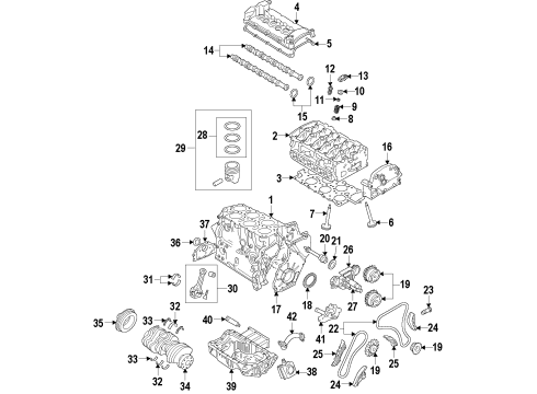 022-105-101-D Audi Crankshaft