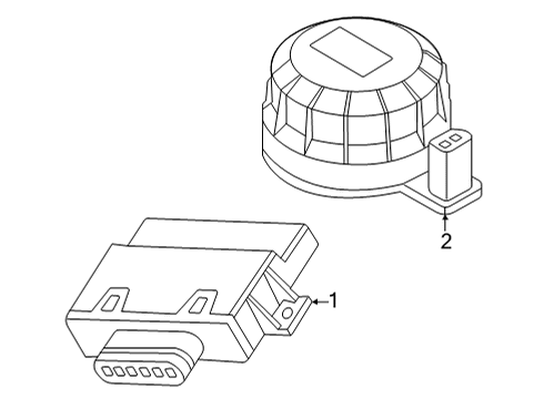Audi 4K0-907-159-L CONTR.UNIT 4K0-907-159-L Audi CONTR.UNIT