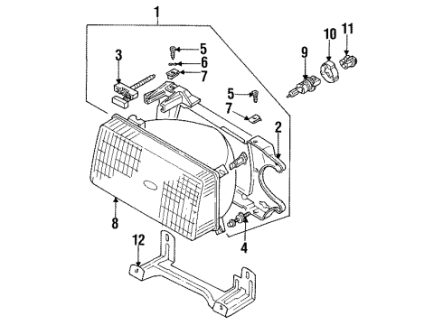 Audi N-013-968-1 Adjuster Screw