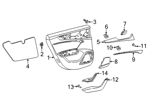 Audi 4K8-867-419-K-RE6 Trim 4K8-867-419-K-RE6 Audi Trim