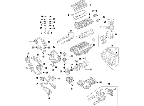 Audi 07L-105-561-E-BLA Bearings Audi 07L-105-561-E-BLA Bearings
