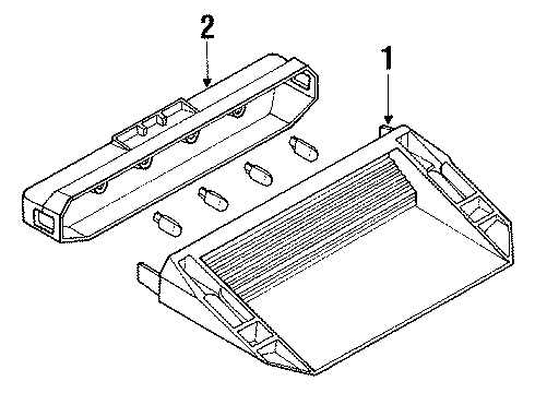 Audi 443-945-121 Socket Panel