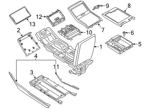Audi 4N1-035-189-F CONT.PANEL Audi 4N1-035-189-F CONT.PANEL