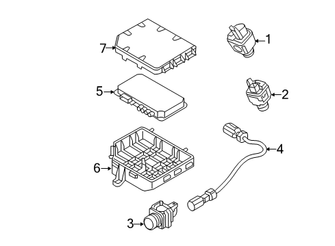 Audi 4H0-919-475-J Control Module