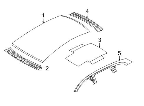 8R0-817-983-A Audi Inner Reinforcement