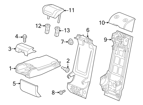 4K0-885-975-A-QPN Audi Headrest